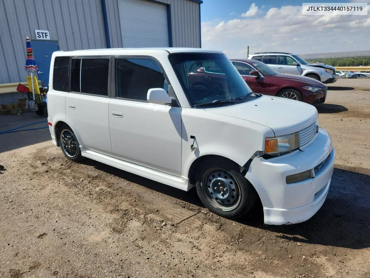 JTLKT334440157119 2004 Toyota Scion Xb