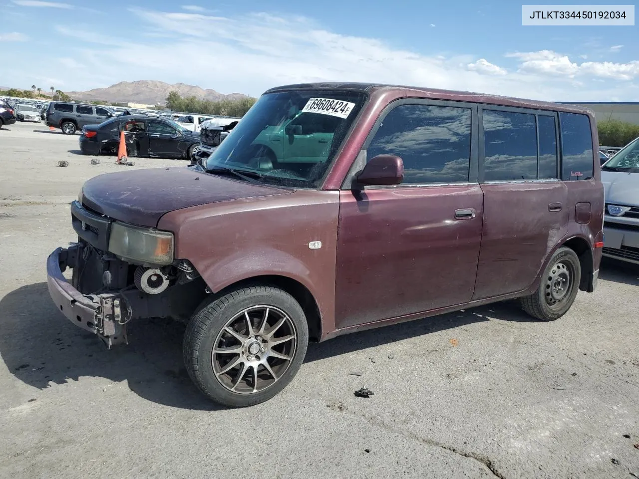 JTLKT334450192034 2005 Toyota Scion Xb