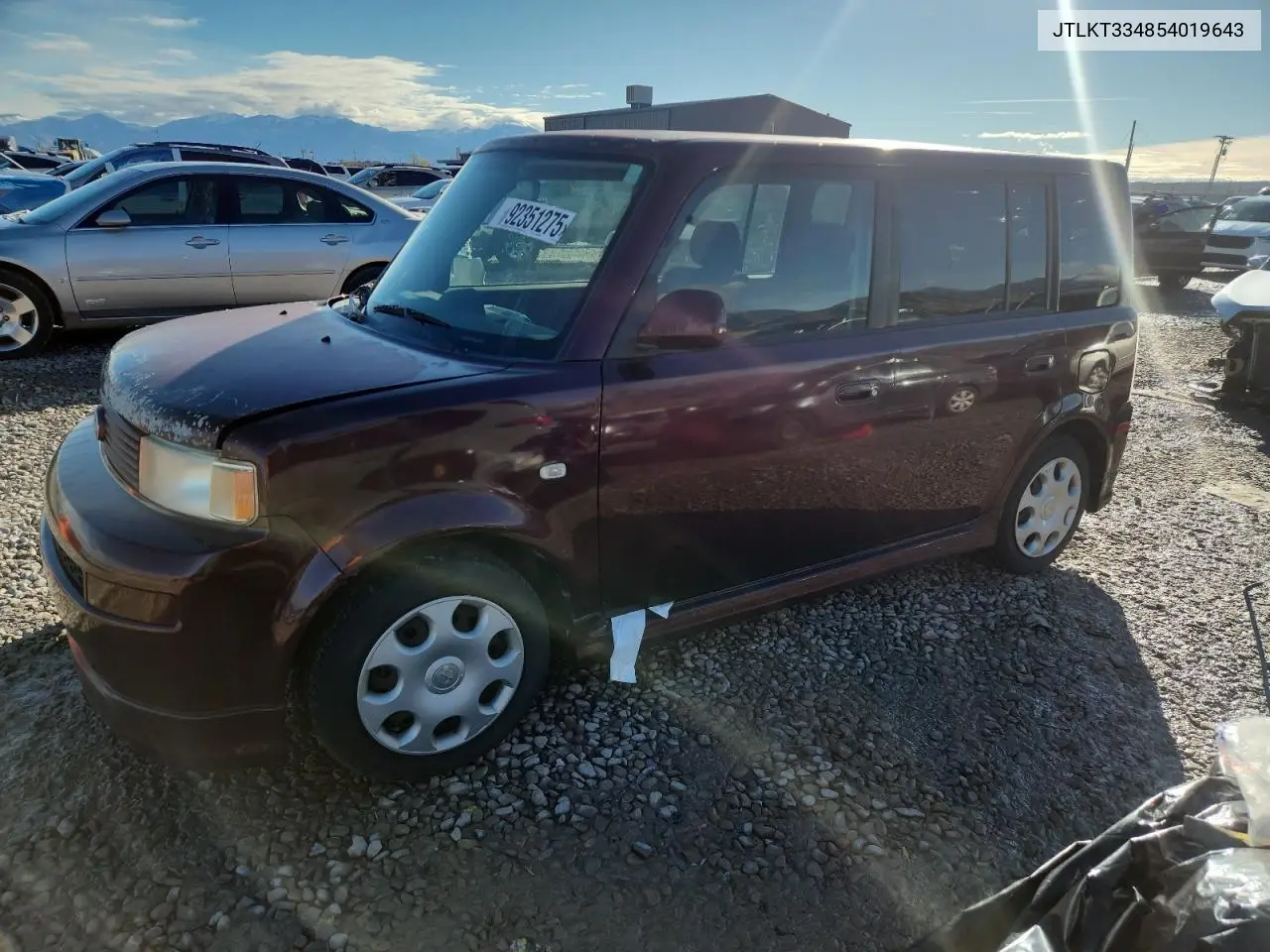 JTLKT334854019643 2005 Toyota Scion Xb
