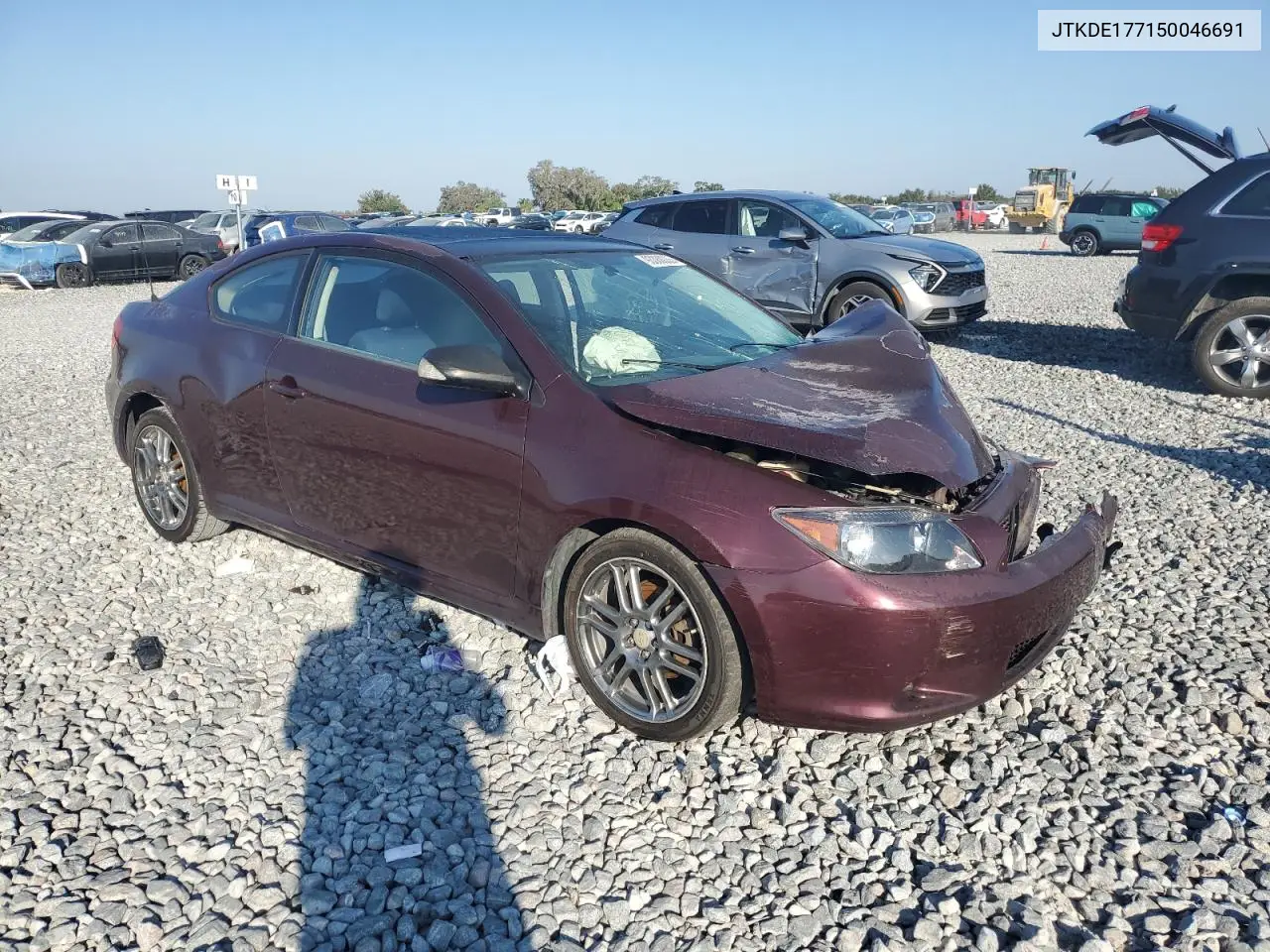 JTKDE177150046691 2005 Toyota Scion Tc