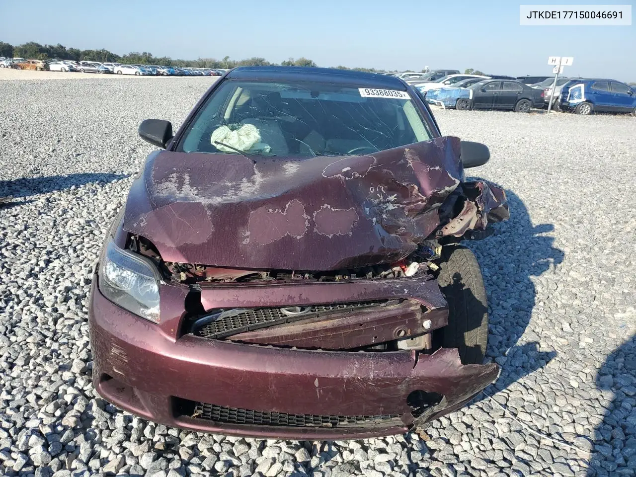 JTKDE177150046691 2005 Toyota Scion Tc