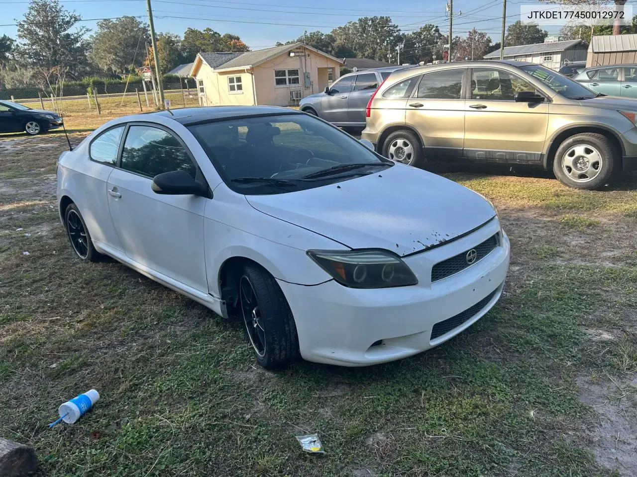 JTKDE177450012972 2005 Toyota Scion Tc