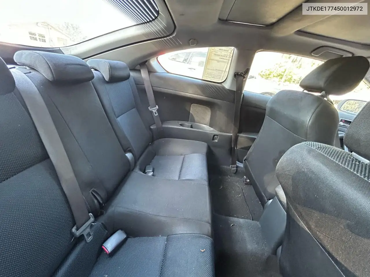 JTKDE177450012972 2005 Toyota Scion Tc