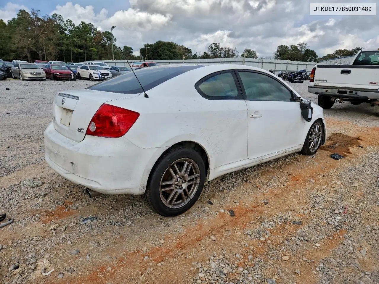 JTKDE177850031489 2005 Toyota Scion Tc