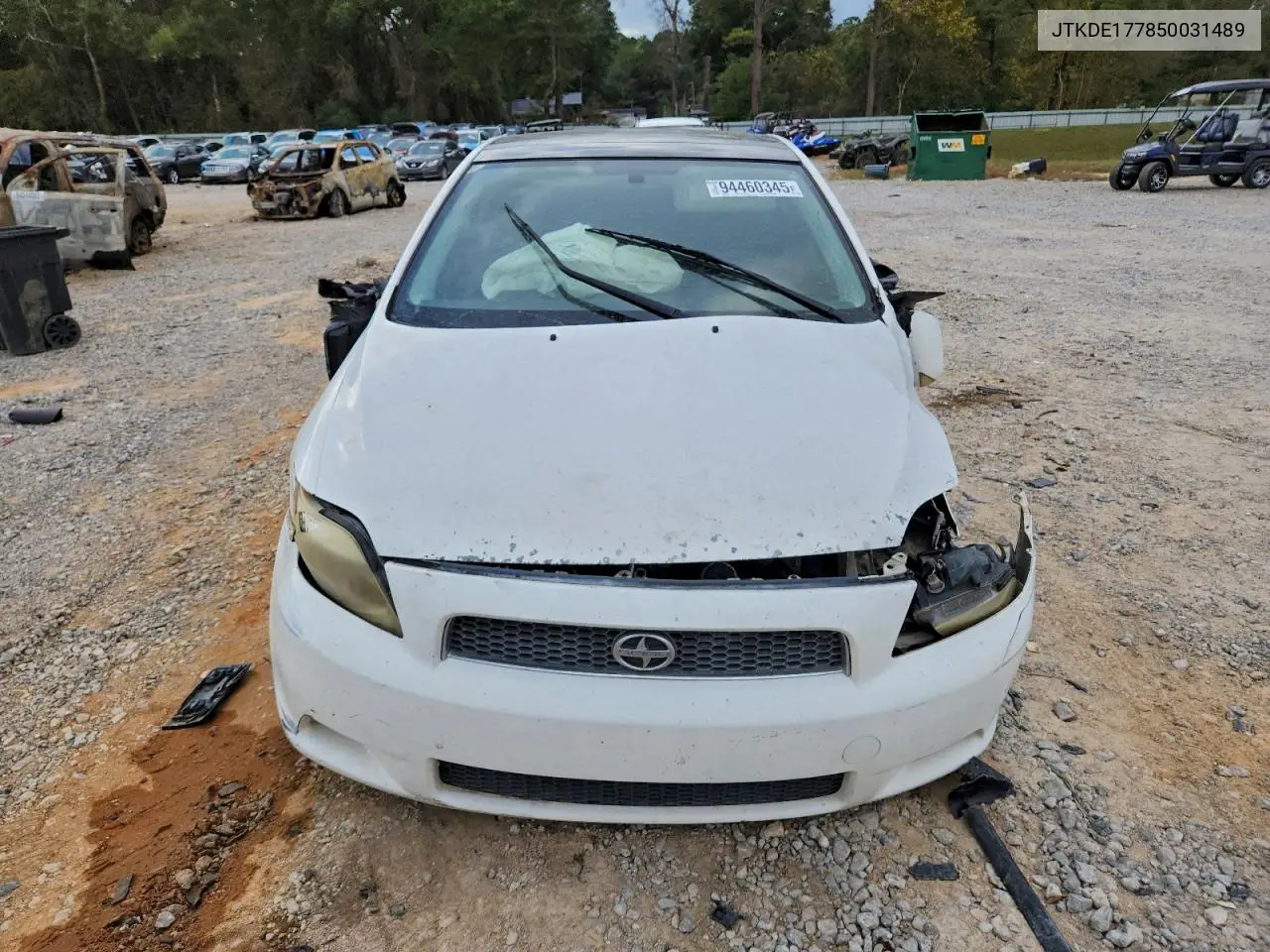 JTKDE177850031489 2005 Toyota Scion Tc