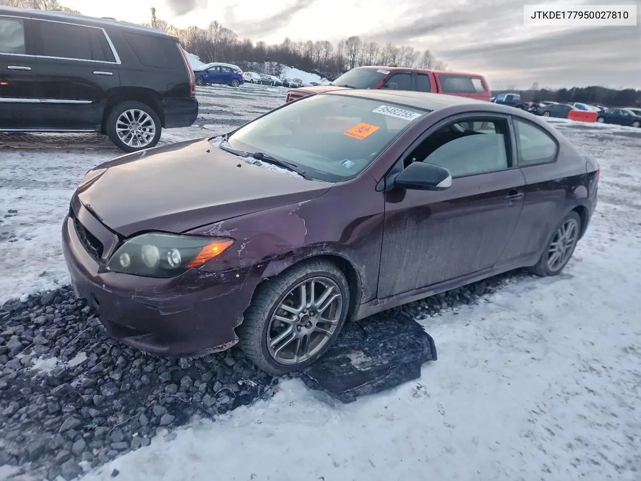 JTKDE177950027810 2005 Toyota Scion Tc