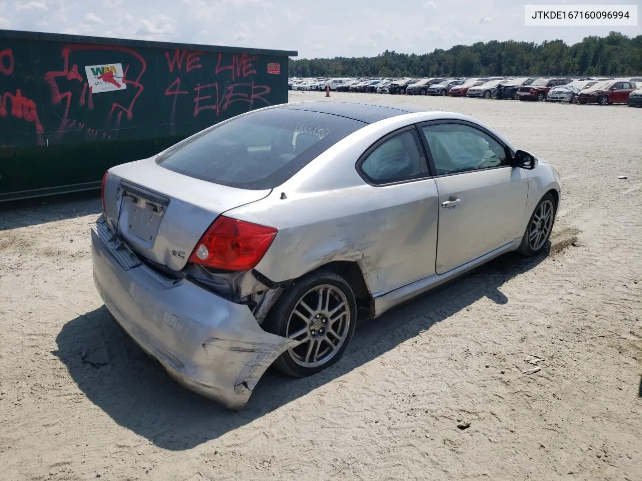 JTKDE167160096994 2006 Toyota Scion Tc