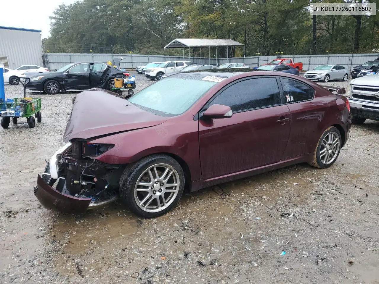 JTKDE177260116507 2006 Toyota Scion Tc