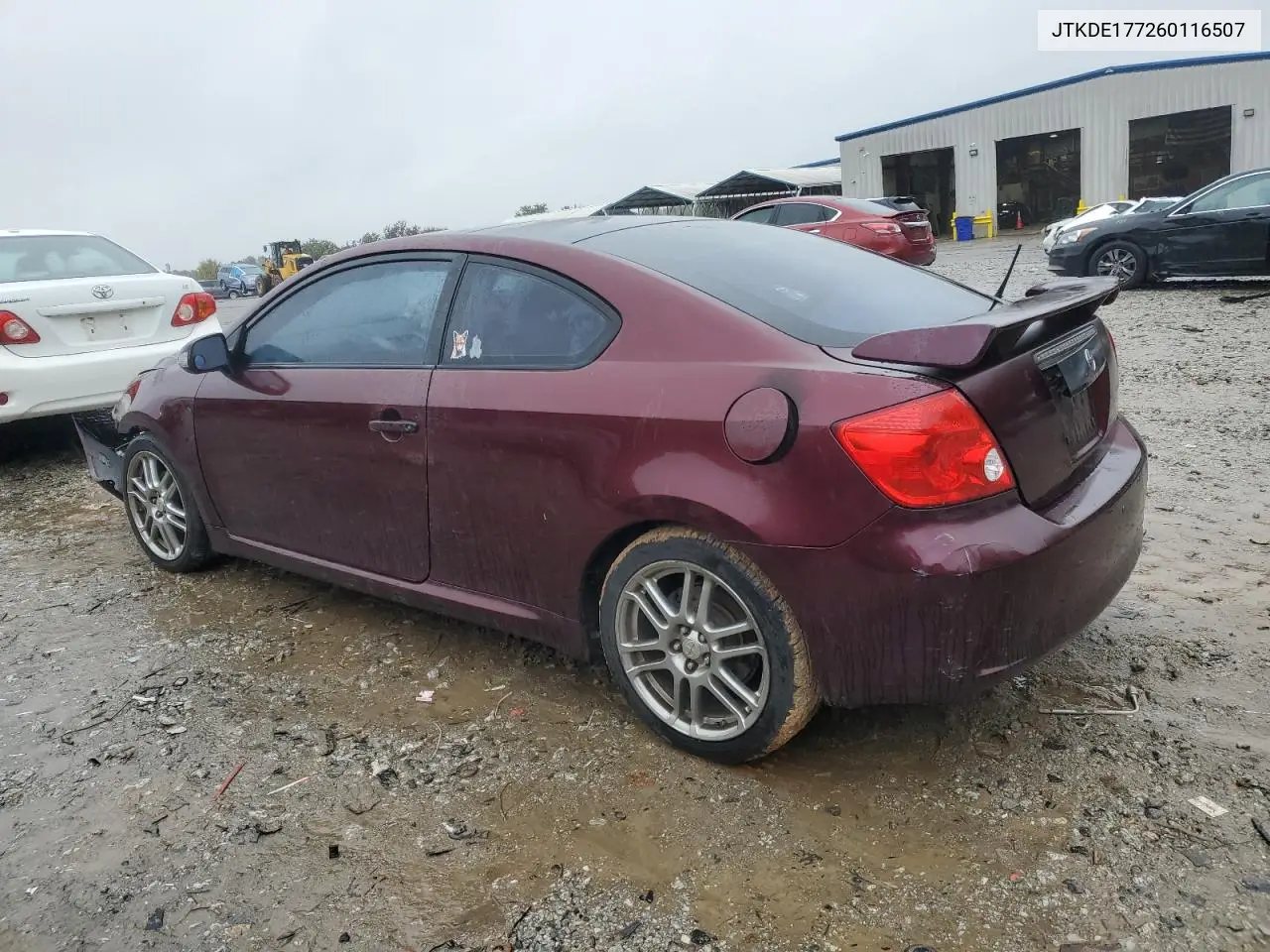 JTKDE177260116507 2006 Toyota Scion Tc