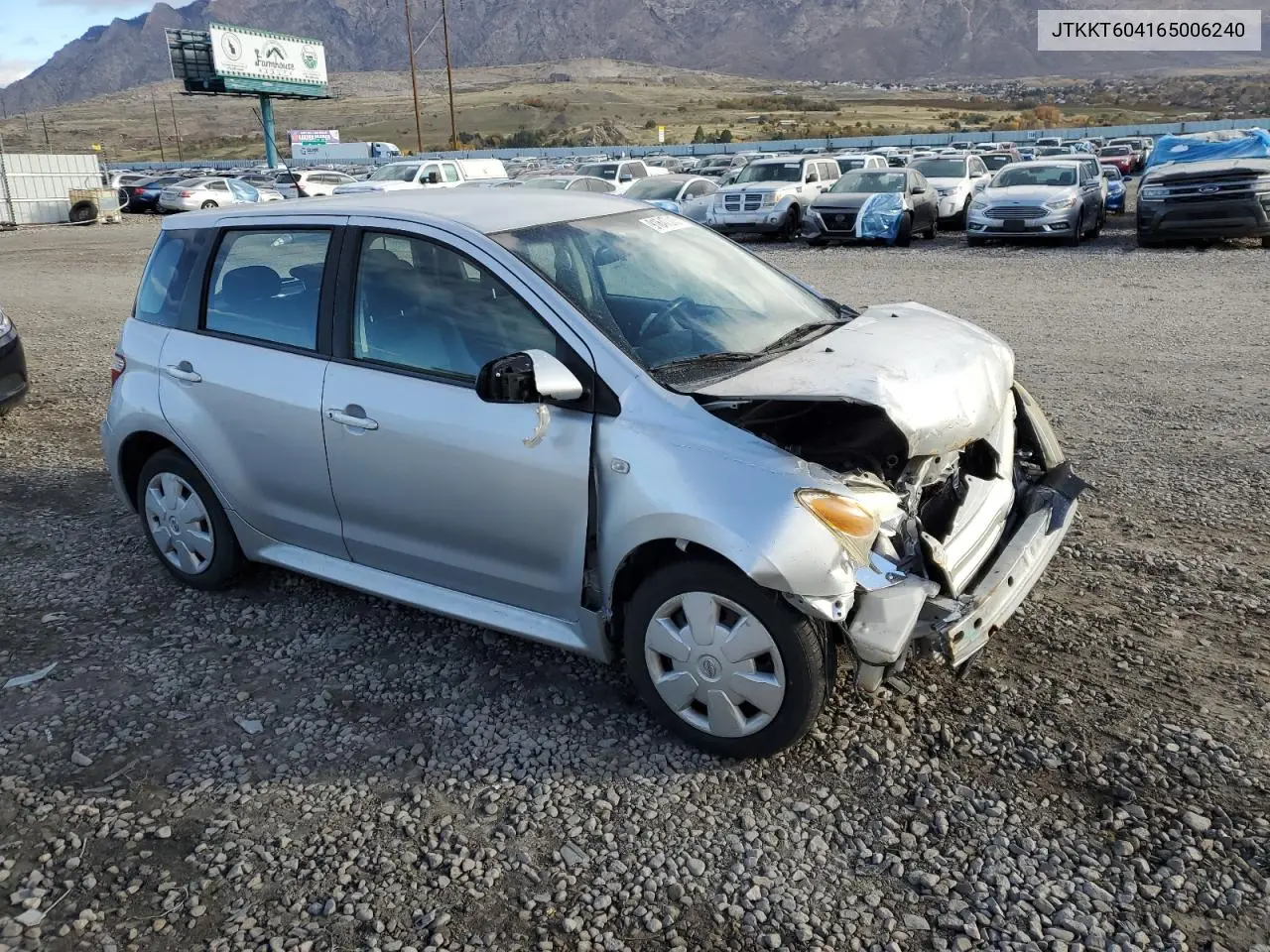 JTKKT604165006240 2006 Toyota Scion Xa