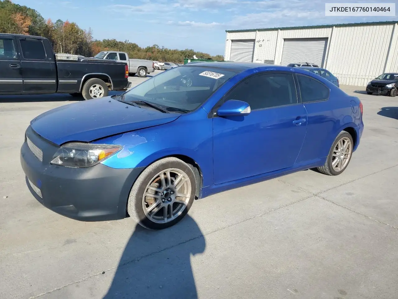 JTKDE167760140464 2006 Toyota Scion Tc