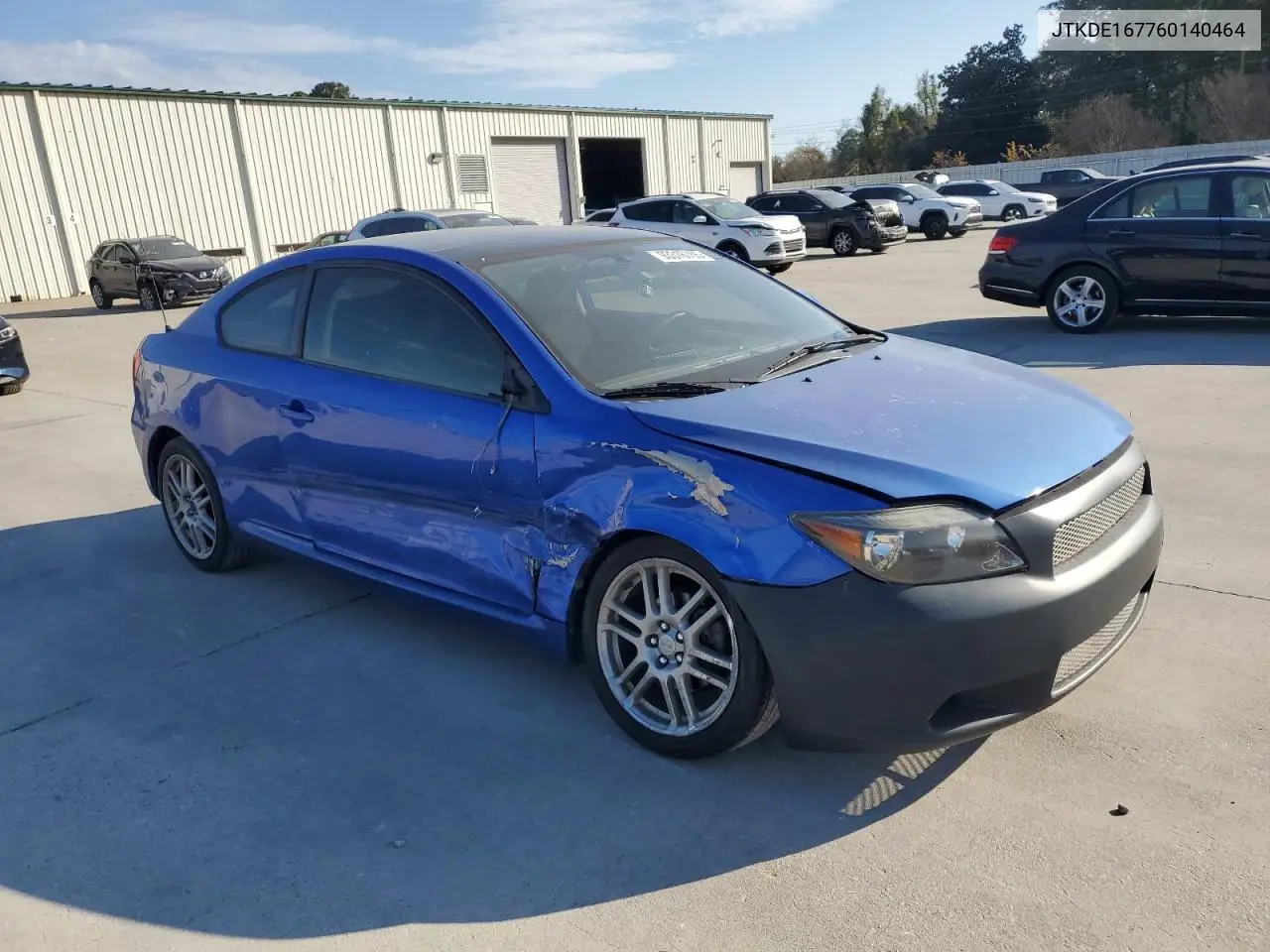 JTKDE167760140464 2006 Toyota Scion Tc