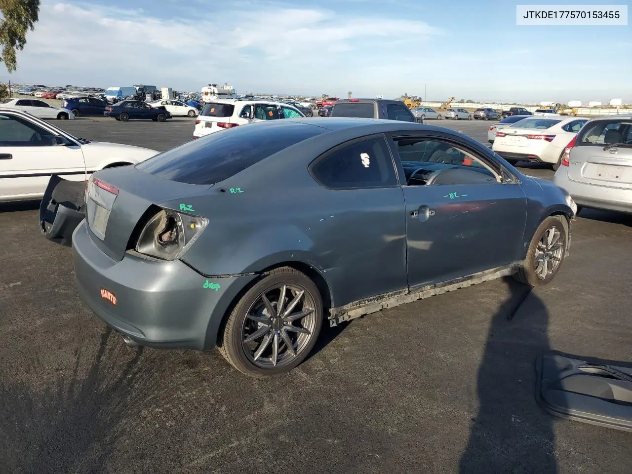 JTKDE177570153455 2007 Toyota Scion Tc