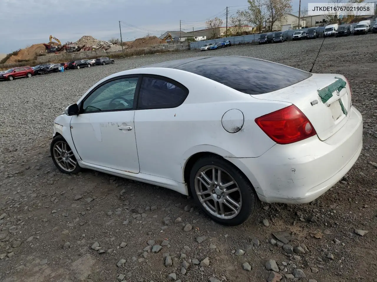 JTKDE167670219058 2007 Toyota Scion Tc