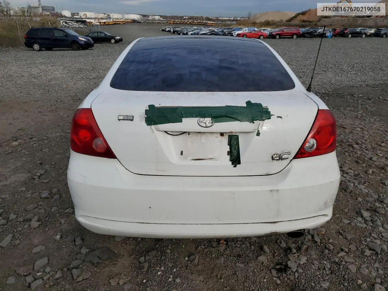 JTKDE167670219058 2007 Toyota Scion Tc
