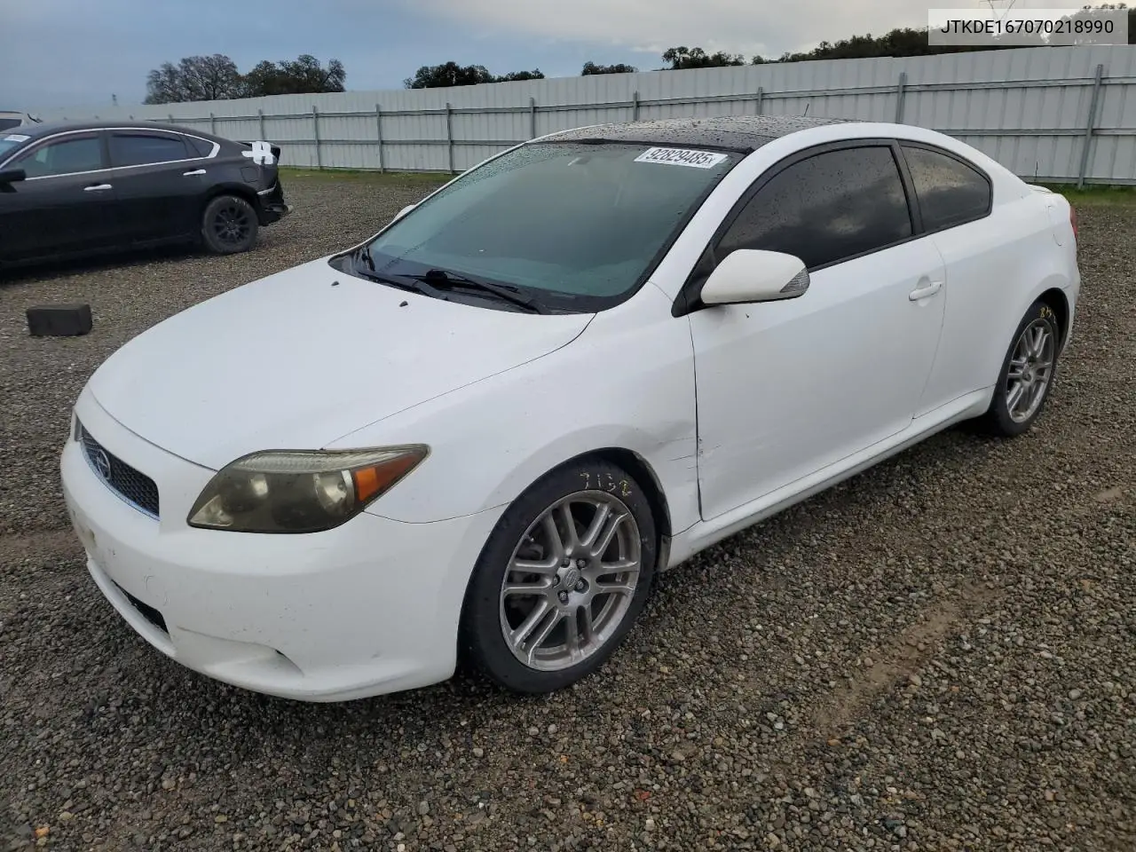 JTKDE167070218990 2007 Toyota Scion Tc