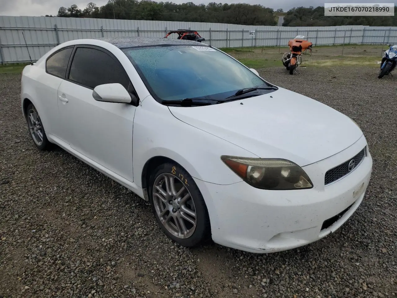 JTKDE167070218990 2007 Toyota Scion Tc