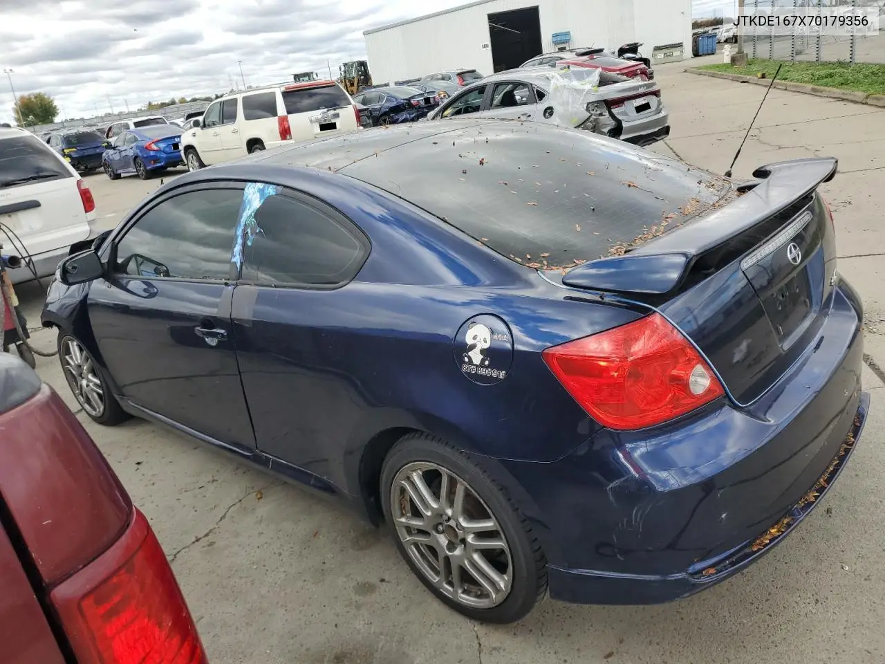 JTKDE167X70179356 2007 Toyota Scion Tc
