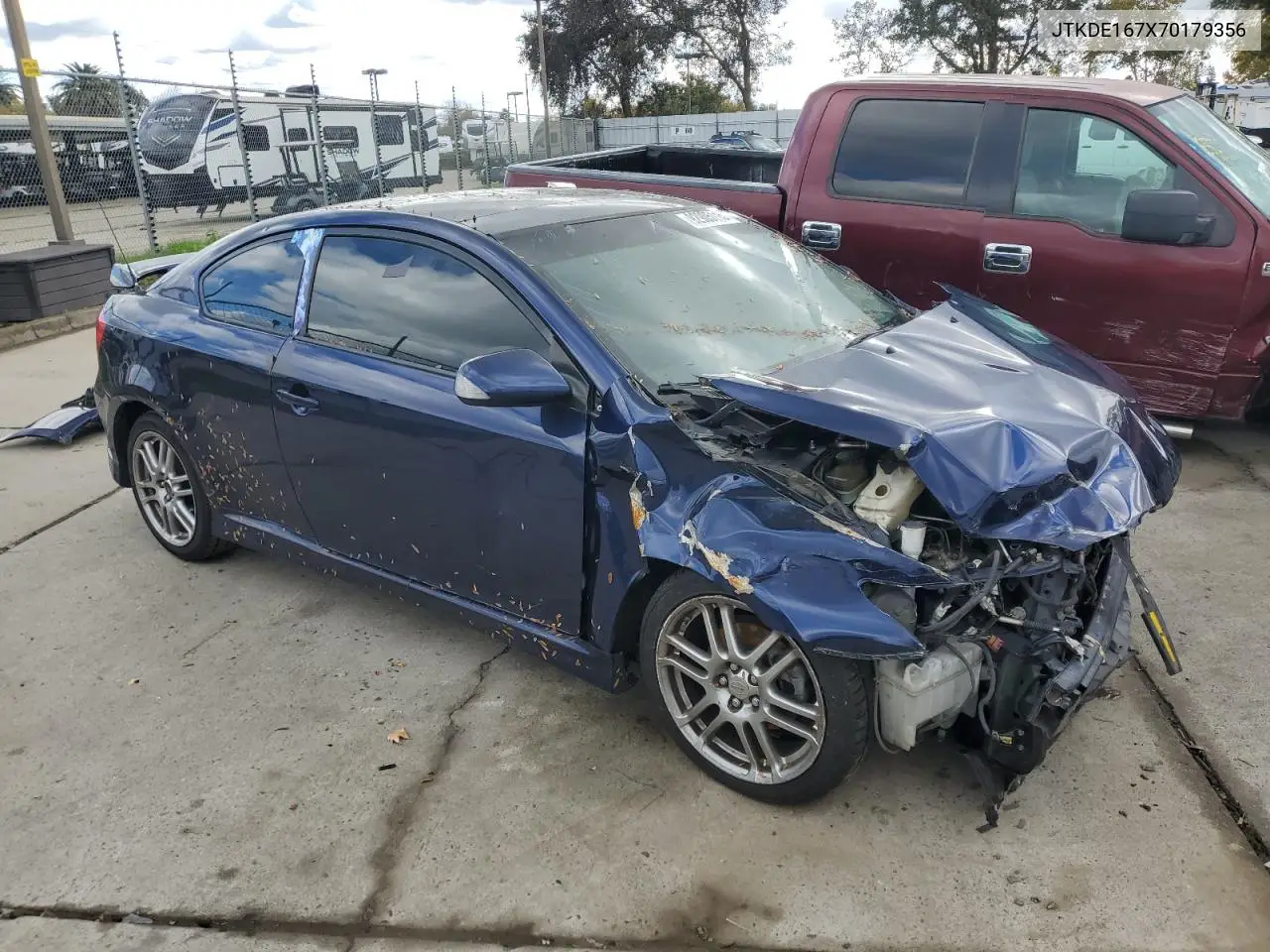 JTKDE167X70179356 2007 Toyota Scion Tc