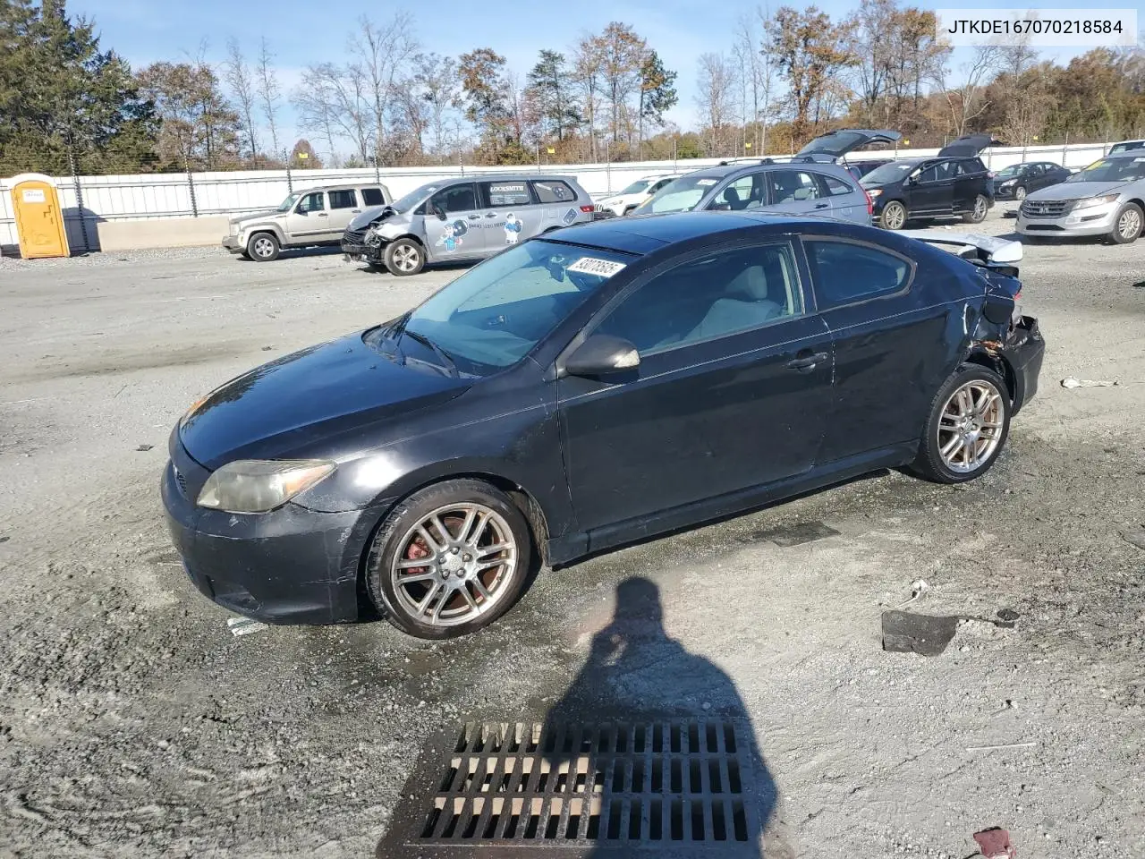JTKDE167070218584 2007 Toyota Scion Tc