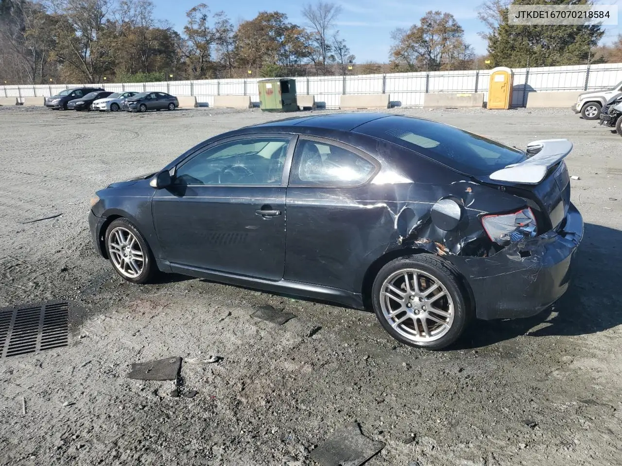 JTKDE167070218584 2007 Toyota Scion Tc