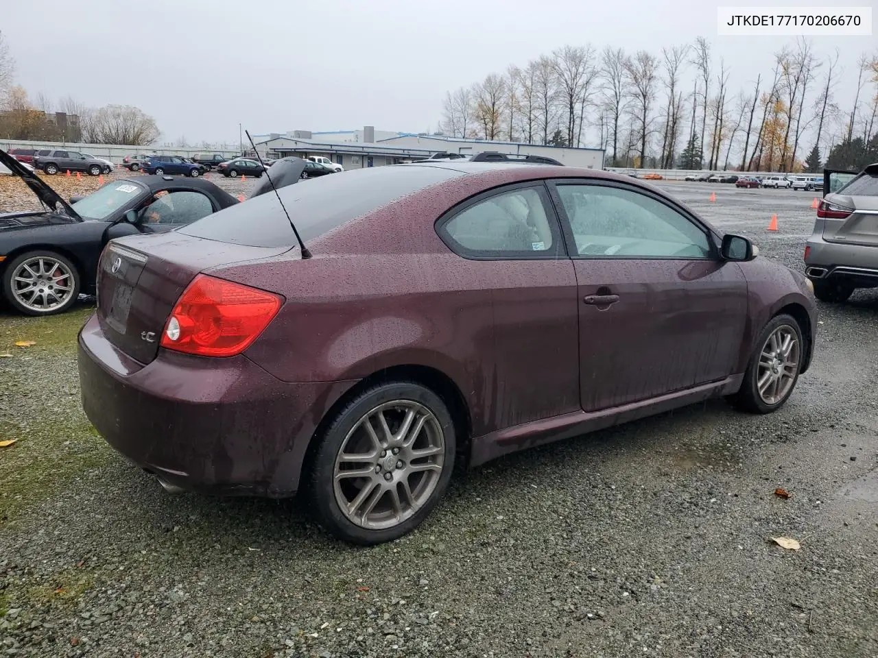 JTKDE177170206670 2007 Toyota Scion Tc