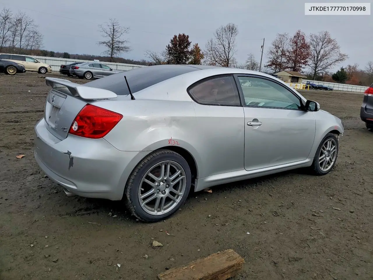 JTKDE177770170998 2007 Toyota Scion Tc