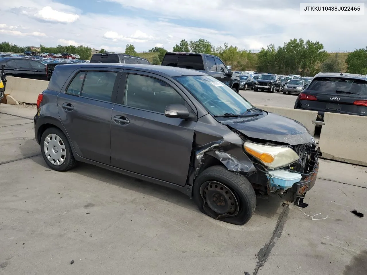 2008 Toyota Scion Xd VIN: JTKKU10438J022465 Lot: 70809164