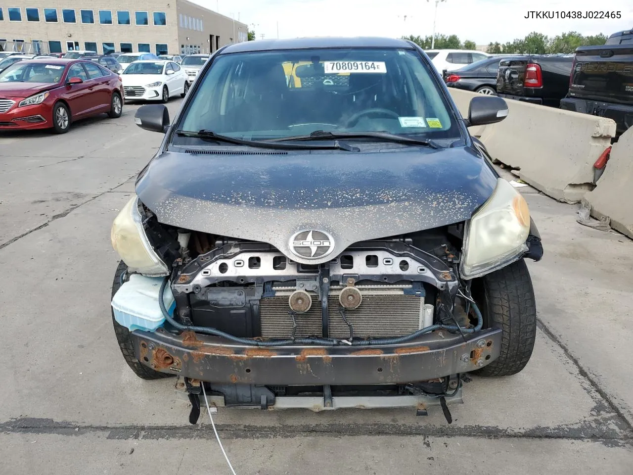 2008 Toyota Scion Xd VIN: JTKKU10438J022465 Lot: 70809164