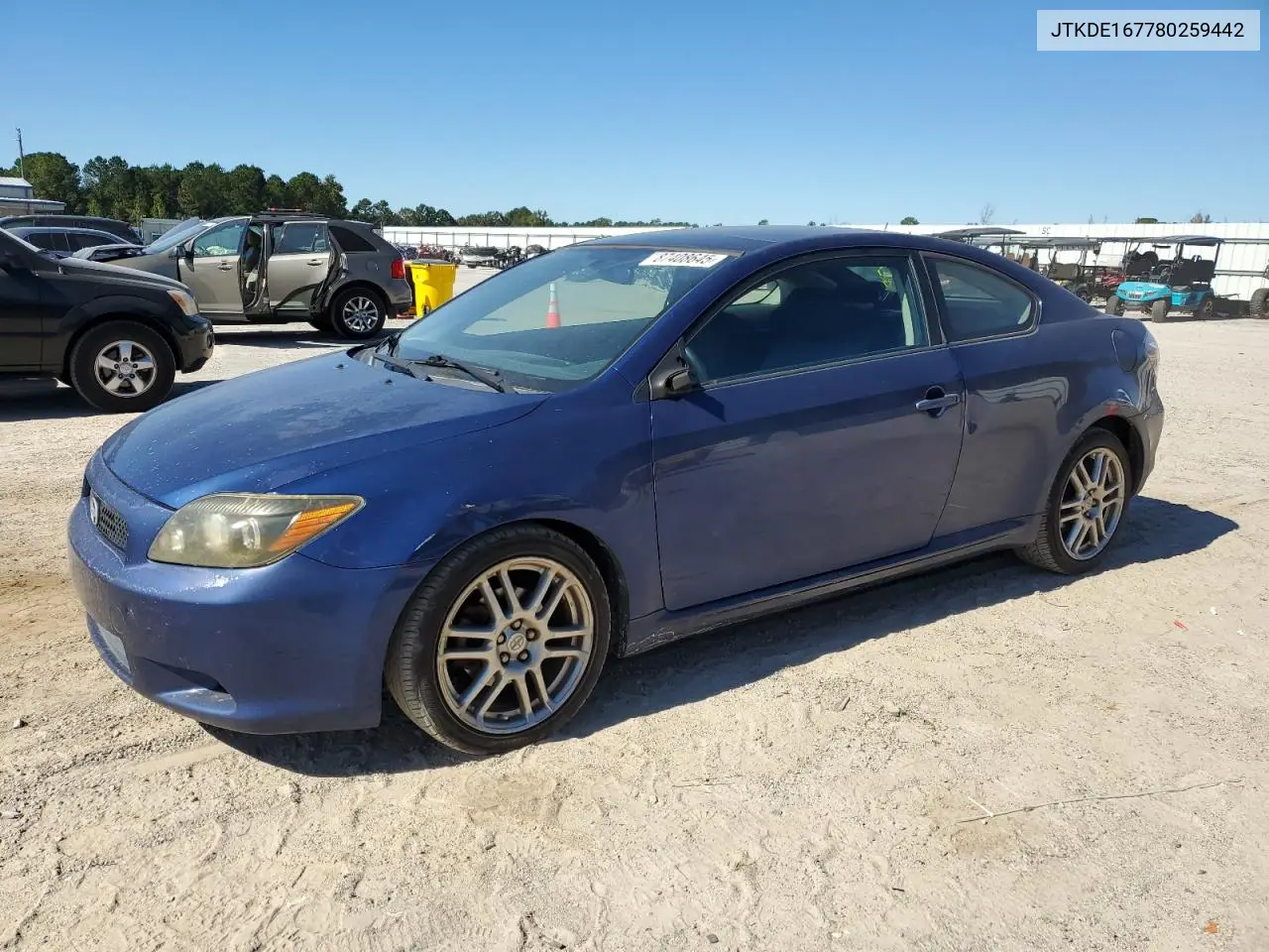 JTKDE167780259442 2008 Toyota Scion Tc