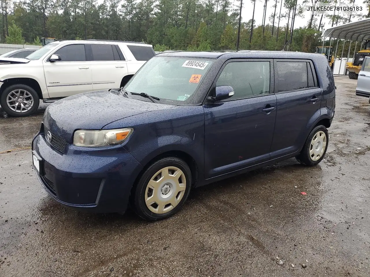 JTLKE50E781036183 2008 Toyota Scion Xb
