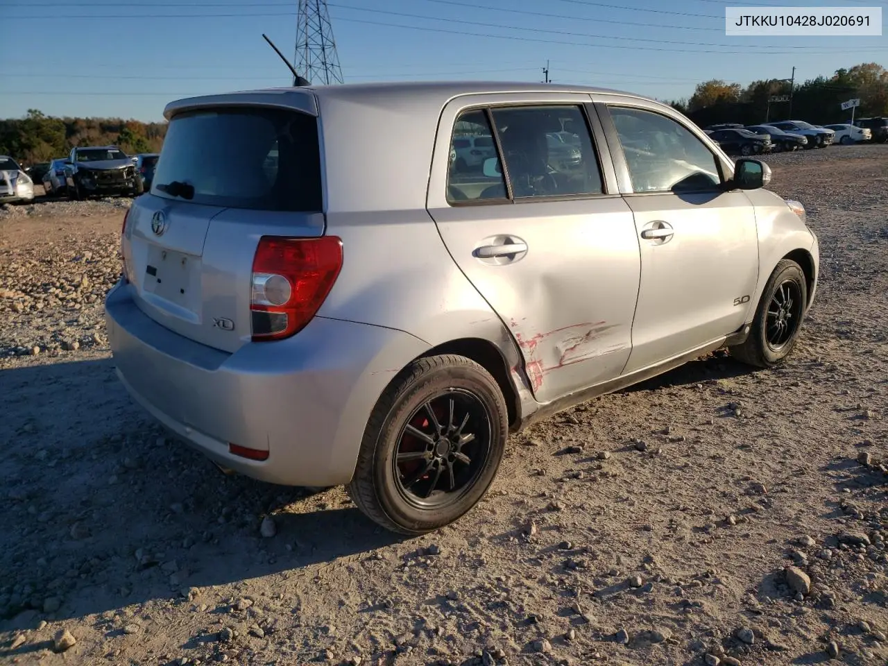 JTKKU10428J020691 2008 Toyota Scion Xd