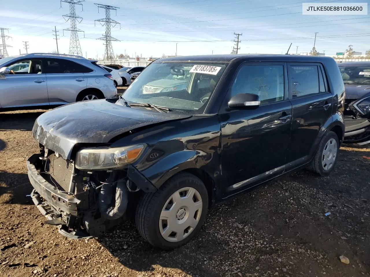 JTLKE50E881036600 2008 Toyota Scion Xb
