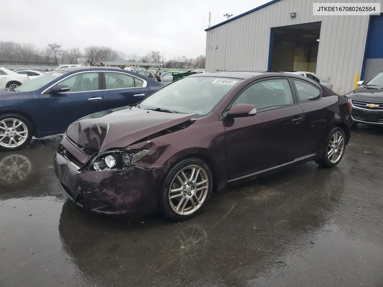 JTKDE167080262554 2008 Toyota Scion Tc
