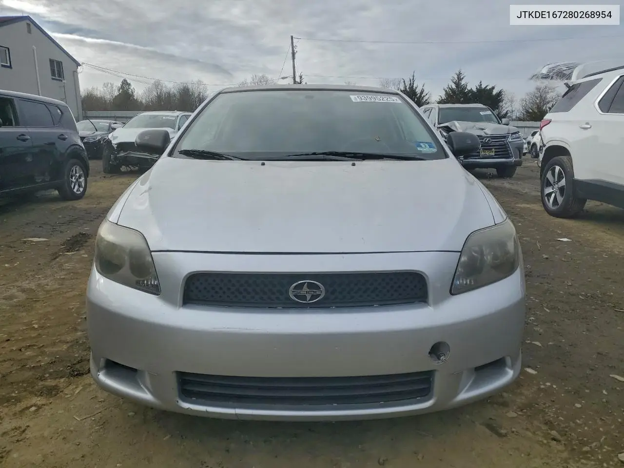 JTKDE167280268954 2008 Toyota Scion Tc