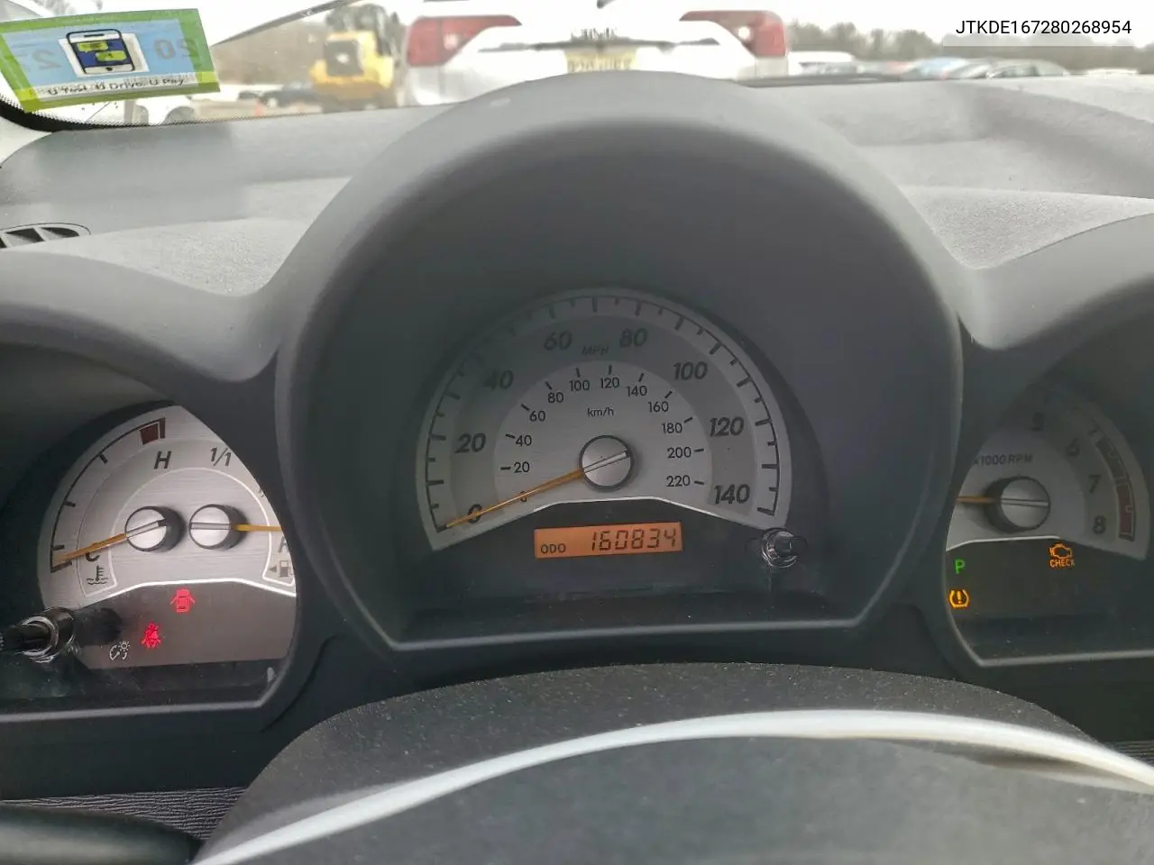 JTKDE167280268954 2008 Toyota Scion Tc