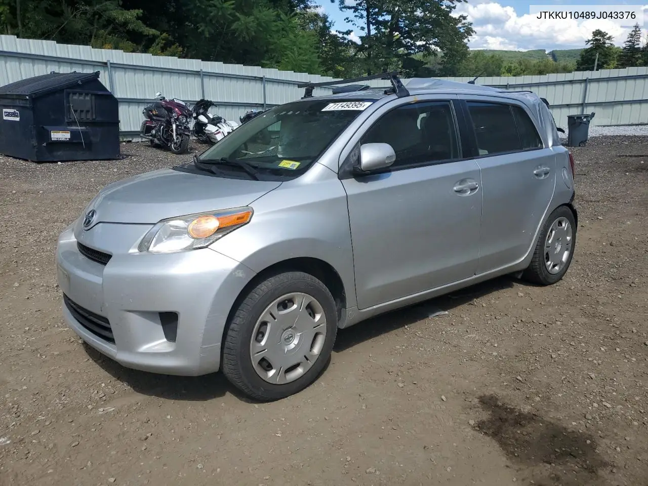 JTKKU10489J043376 2009 Toyota Scion Xd