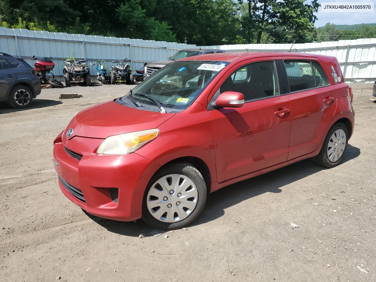 2010 Toyota Scion Xd VIN: JTKKU4B42A1005970 Lot: 64370474