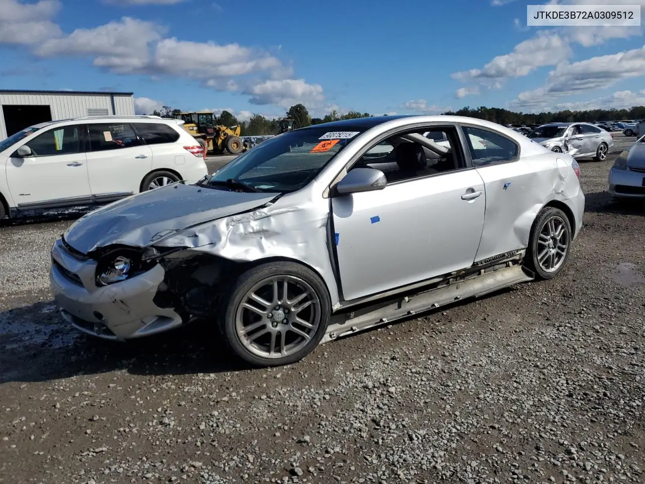 JTKDE3B72A0309512 2010 Toyota Scion Tc