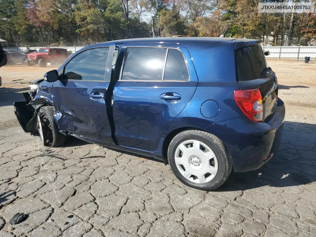 JTKKU4B45A1005753 2010 Toyota Scion Xd