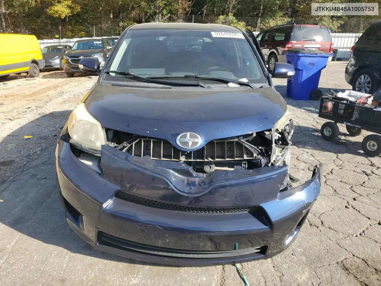 JTKKU4B45A1005753 2010 Toyota Scion Xd