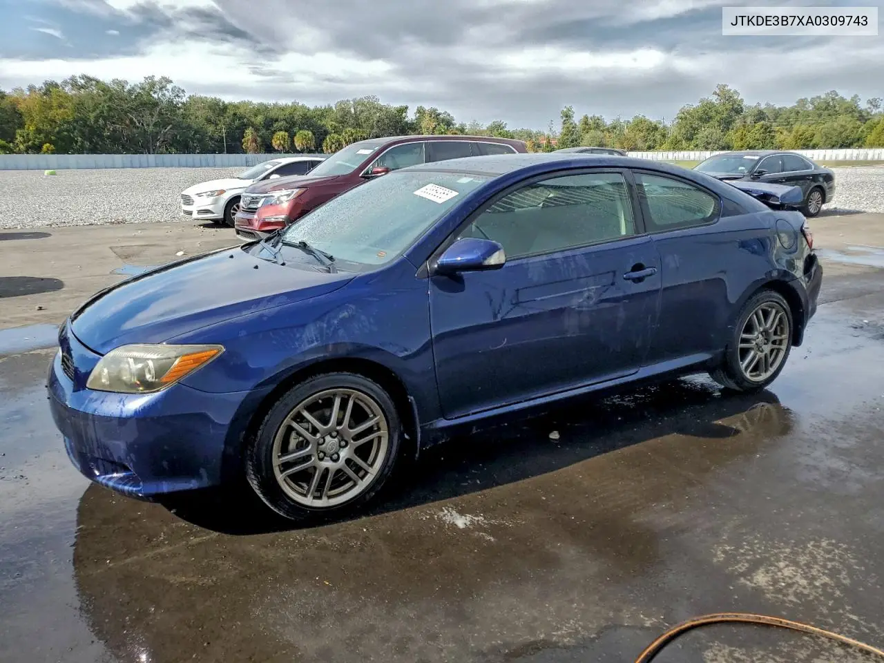 JTKDE3B7XA0309743 2010 Toyota Scion Tc