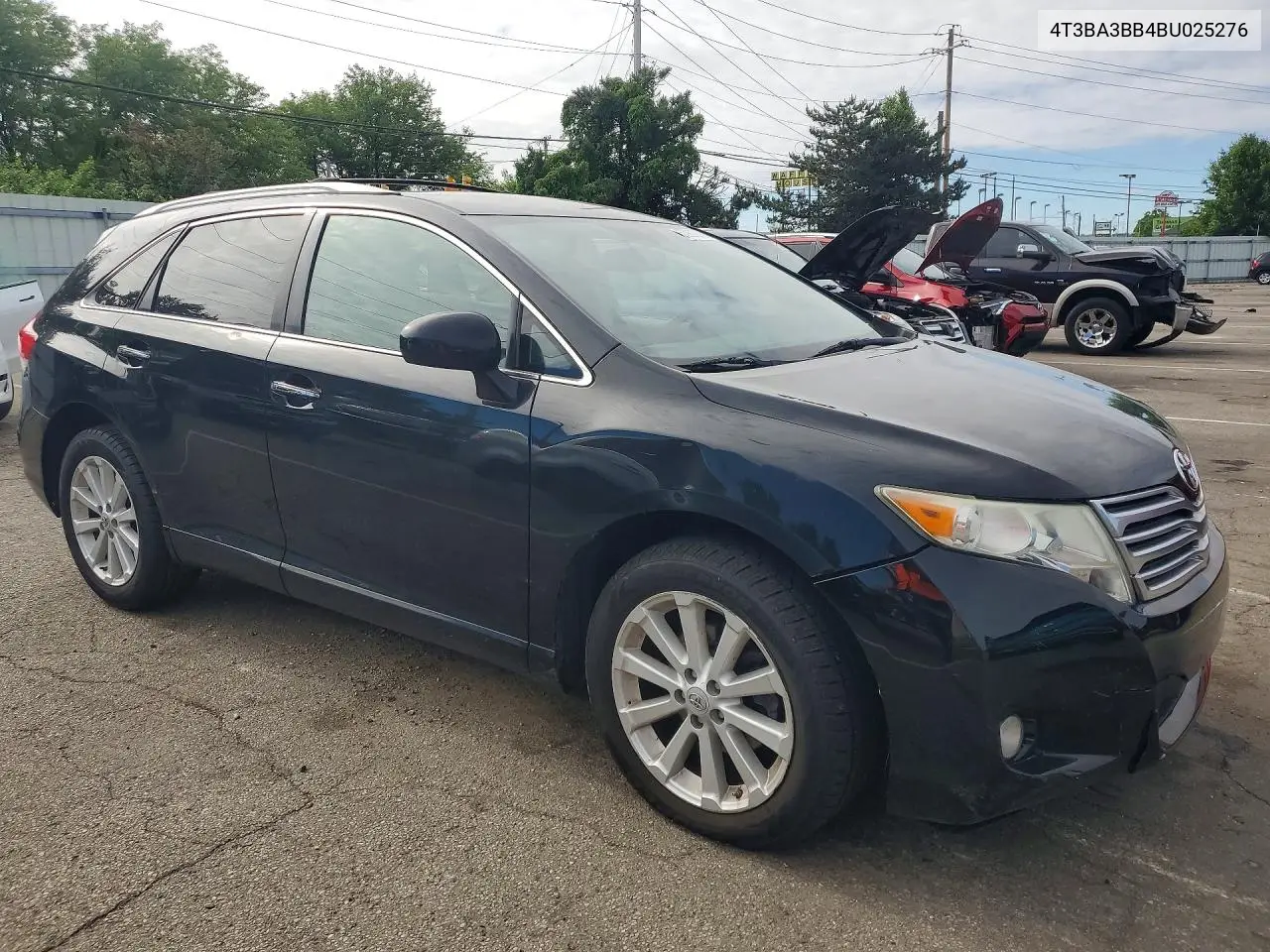 2011 Toyota Venza Awd 4Cyl VIN: 4T3BA3BB4BU025276 Lot: 52961576