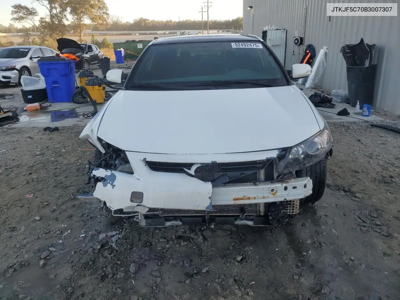 JTKJF5C70B3007307 2011 Toyota Scion Tc