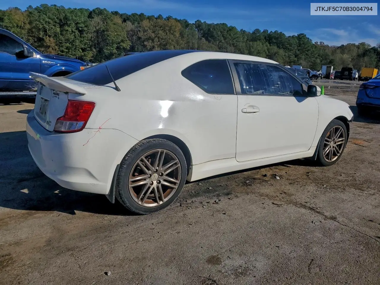 JTKJF5C70B3004794 2011 Toyota Scion Tc