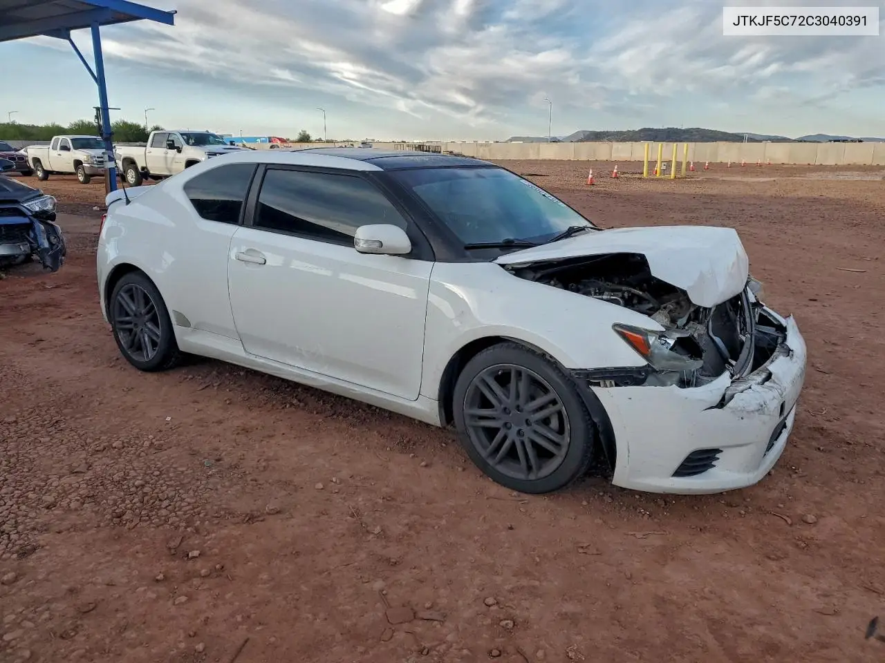JTKJF5C72C3040391 2012 Toyota Scion Tc