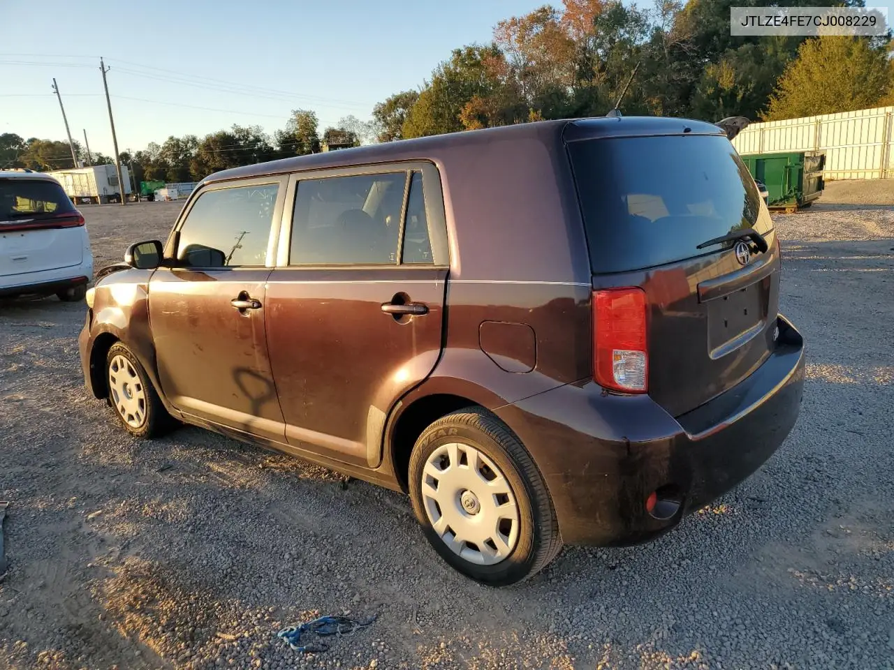 JTLZE4FE7CJ008229 2012 Toyota Scion Xb