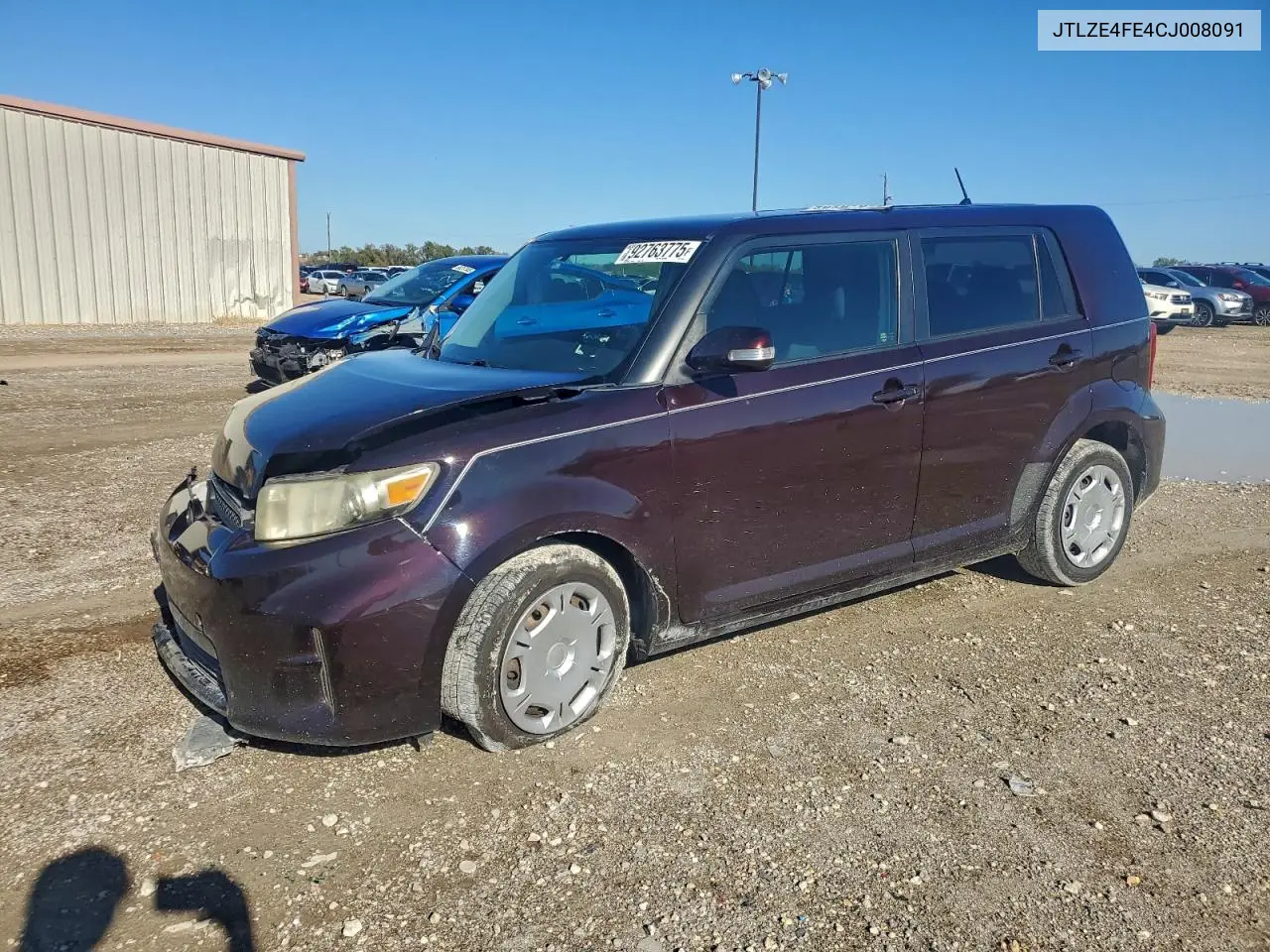 JTLZE4FE4CJ008091 2012 Toyota Scion Xb