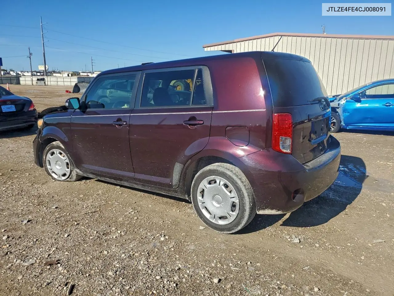 JTLZE4FE4CJ008091 2012 Toyota Scion Xb