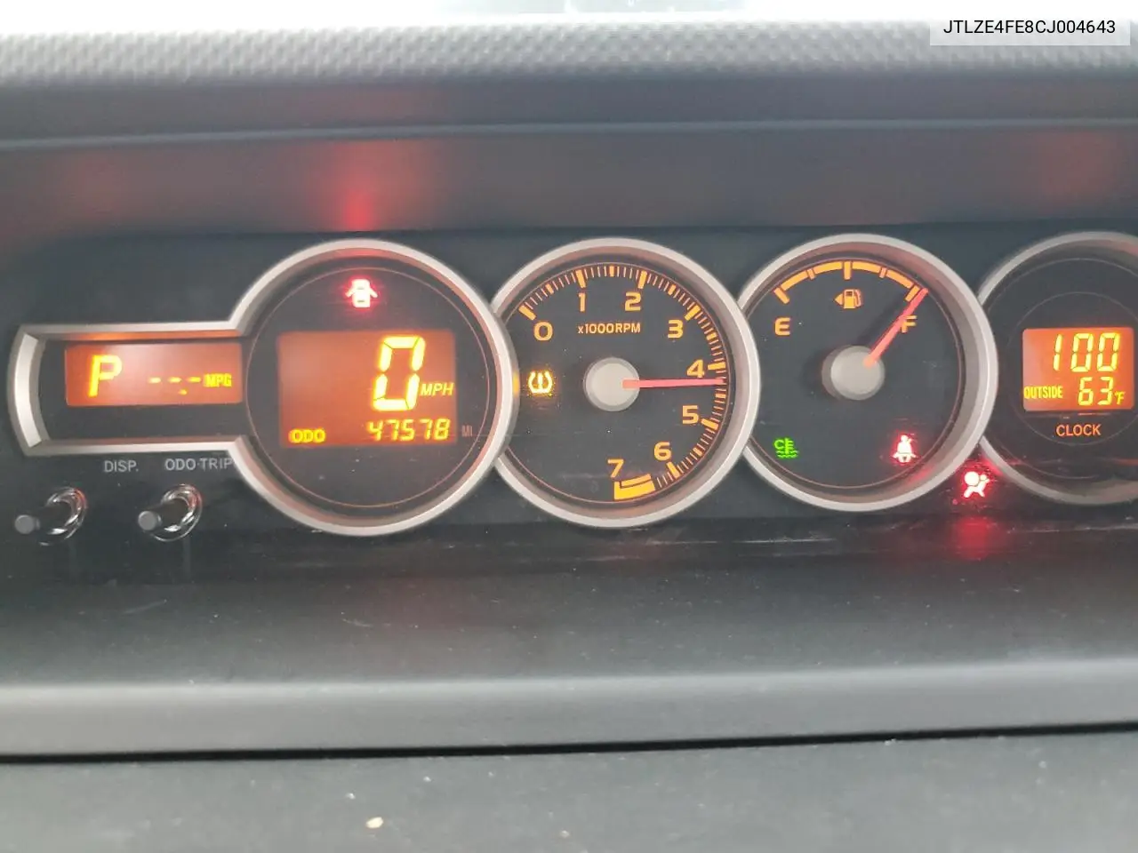JTLZE4FE8CJ004643 2012 Toyota Scion Xb